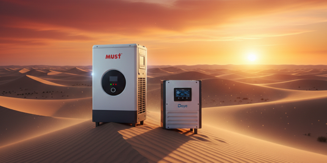 أشهر أعطال الانفرترات وكيفية التعامل معها (Must & Deye)